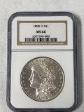 1898 O silver dollar coin