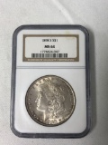 1898 S silver dollar coin