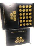 3 sets of transit fare tokens from the 1984 Olympics