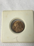 1909 S USA wheat penny coin 1 cent
