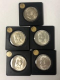 5 half dollar coins