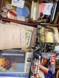 Sheet music, 9/11 magazines and newspapers, vintage children?s dishes, picture frames and stationery