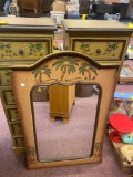 2 chests and mirror palm tree design