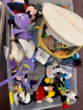 1 full tote Disney stuffed animals