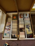 2 boxes of '90s hockey cards