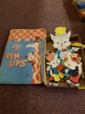 Dolly toy pin ups, wall plaques