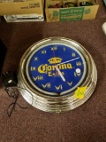 Corona extra neon clock 2004