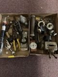 Beaver Switch Lock, vintage electronic knobs, and miscellaneous tools