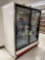 Hussmann 2 glass door freezer with 2 end caps