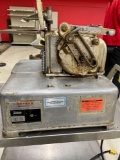 Hollymatic model 54 food portioning machine with cart