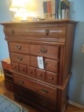 Chest of drawers, stand and civil war books