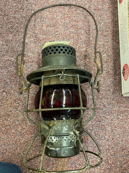Old lantern Pennsylvania railroad