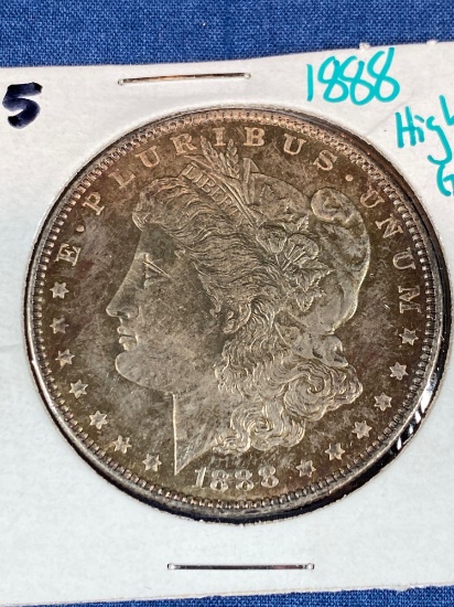 1888 Morgan Dollar high grade