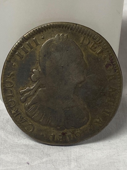 1812 Carolus IIII Spanish coin.