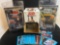 (2) Star Wars figures (unopened), Topps Star Wars trading cards.