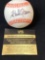 Hank Aaron signed baseball, VS COA #A15186.