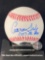 Aaron Judge signed baseball. InPersonAuthentication COA #389261