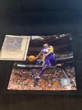 Kobe Bryant signed 8 x 10 photo. Chuck McKeen Autographs COA & NBA #506361495.