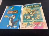 (2) Comic books (#113 Tweety & Sylvester, Looney Tunes).