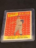 Mickey Mantle 1959 Topps #487 card.
