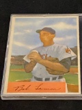Bob Lemon 1954 Bowman #196 card.