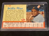 Willie Mays 1962 Post Cereal #142 card