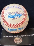 Baseball signed by (11) 500+ Homerun hitters. InPersonAuthentics COA #993983.