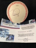 Tim Lincecum signed baseball. Autograph Certification Expert COA #B19060.