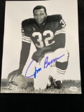 Jim Brown signed 8 x 10 photo. VS Autograph Authentication COA #A24831.