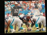 Tom Brady signed 8 x 10 photo. InPersonAuthentics COA #102629.