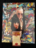 Stan Lee signed 8 x 12 photo. GAA COA #107889.