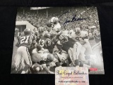 Jim Brown signed 8 x 10 photo. Red Carpet Authentics COA #12606.