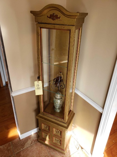 Decorative Lighted China Cabinet