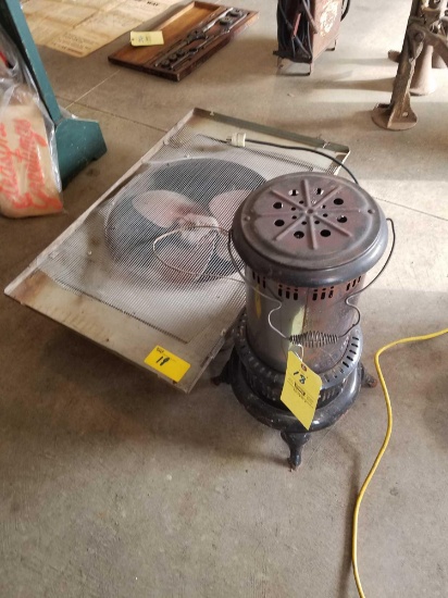 Heater and exhaust fan