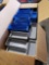 Hardware organizer bins (130 gray, 247) blue