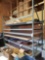 2 sections of pallet shelving (3 legs)