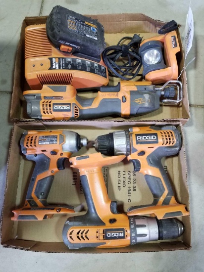18 volt set Rigid tools
