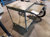 Steel shop cart