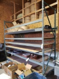 2 sections of pallet shelving (3 legs)