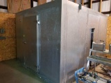 9 x 11 Carroll Inc. walk-in freezer, like new, minus 20 degrees, 4hp outdoor condensor...