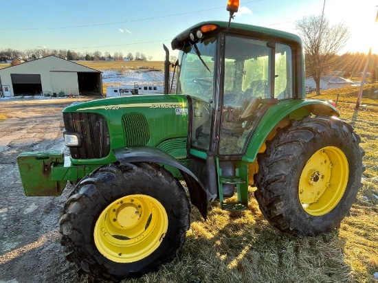 JOHN DEERE 6420 MFWD CAB TRACTOR