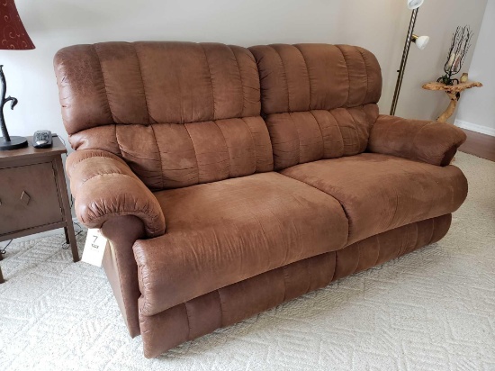 Reclining La-Z-Boy sofa