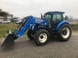 2015 New holland T4.105 tractor one owner