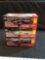 3 Racing Champions 1:24 Scale Die cast Truck Replicas