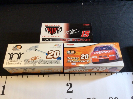 3 Action 1:24 Scale Diecast Stock Cars