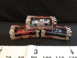 3 True Value Racing Champions 1:24 Scale Stock Cars all have a damaged boxes