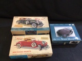 3 Metal Model Cars