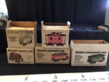 5 Beam Train Series Collectors Decanters