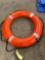 Orange life ring