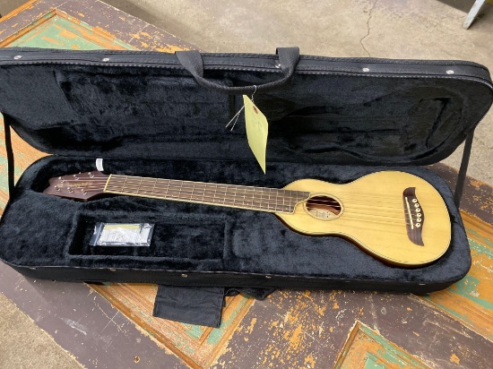 Washburn Rover guitar and case